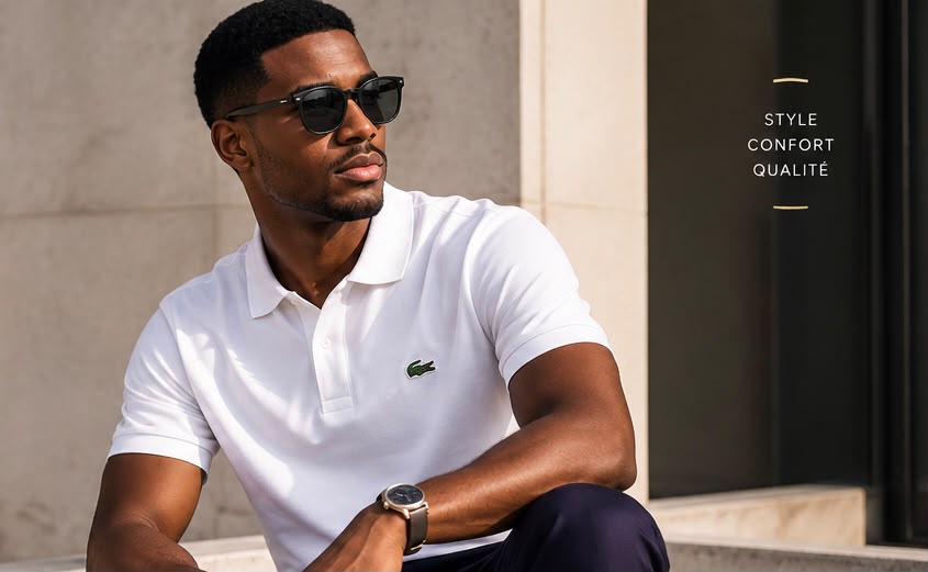 Homme élégant portant un polo NAR SHOP